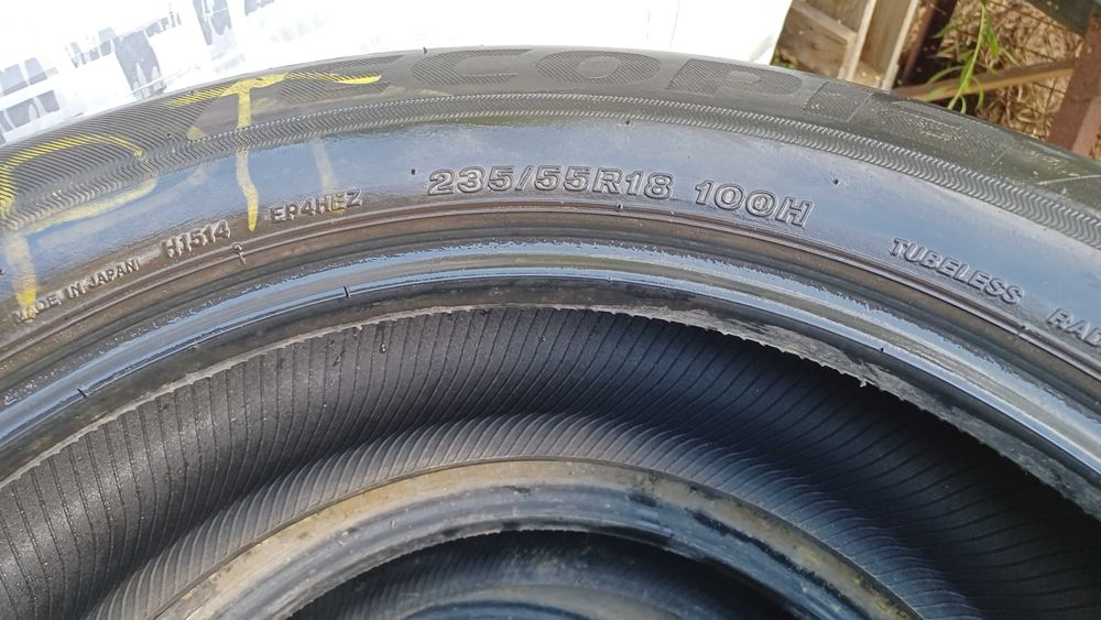 2 opony BRIDGESTONE 235/55R18 plus 2 gorsze darmo