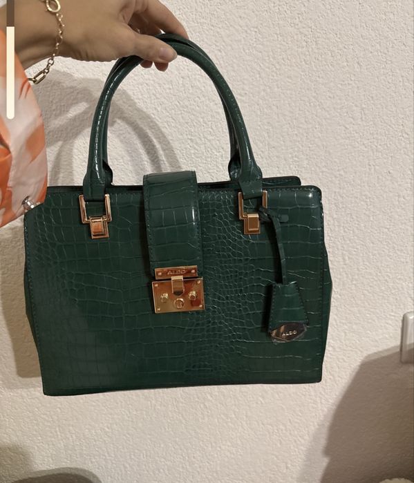 duza torebka Aldo zielona