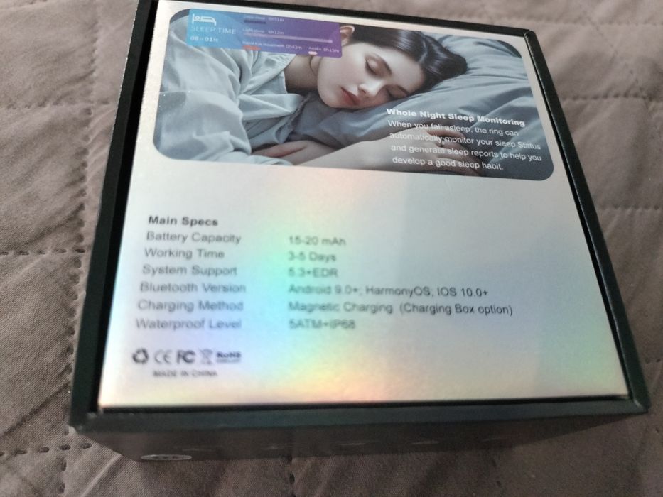 Smart ring nowy meski