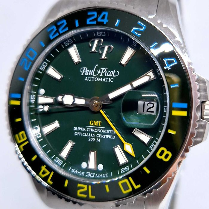 Promocja Paul PIcot Paul Mariner 5 GMT P4353SG.CV.611 COSC