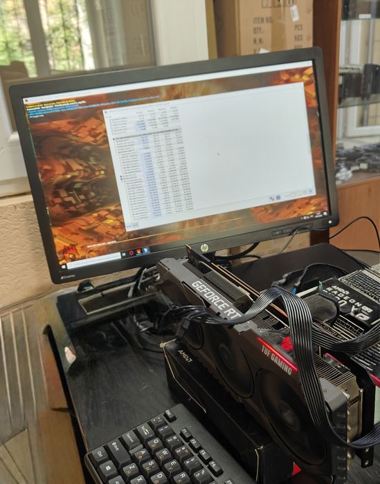 Видеокарта ASUS TUF OC  RTX 3090 24Gb Любые тесты Магазин CompiC