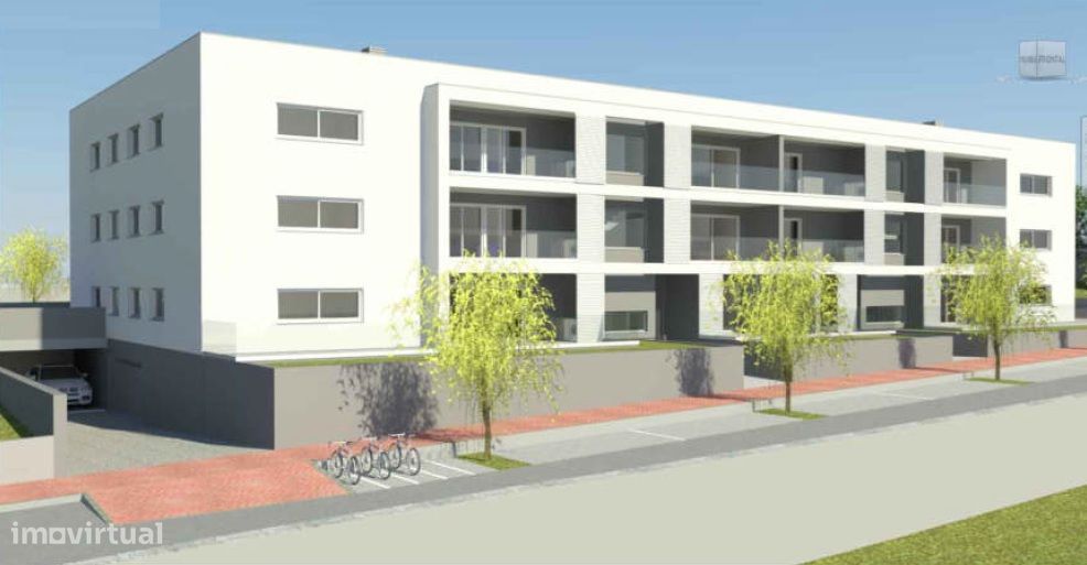 Apartamento T3 Novo com Varanda e Garagem