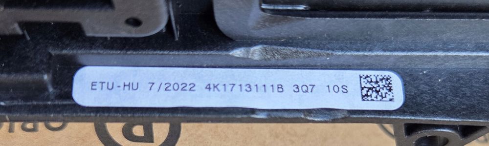 audi a6 s6 a7 s7 c8 4k gałka mieszek panel biegów 4k1713111b jak nowy