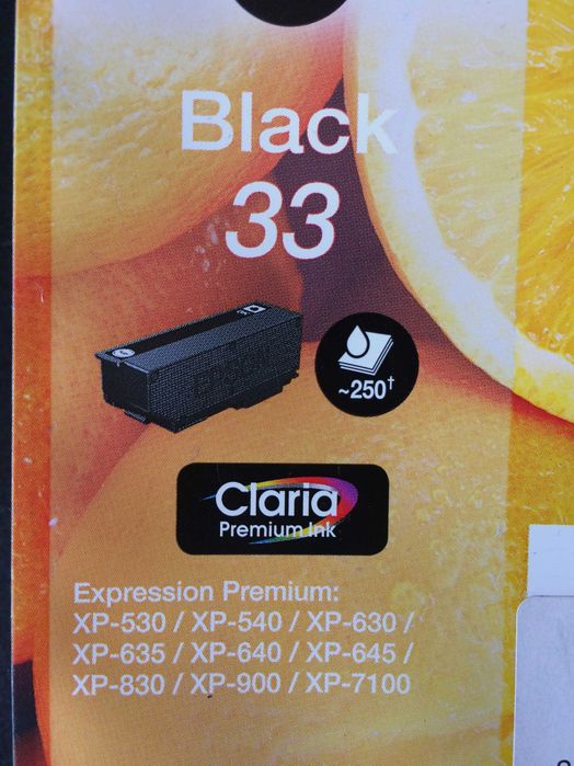 Tinteiro EPSON - Black 33 (Laranja)