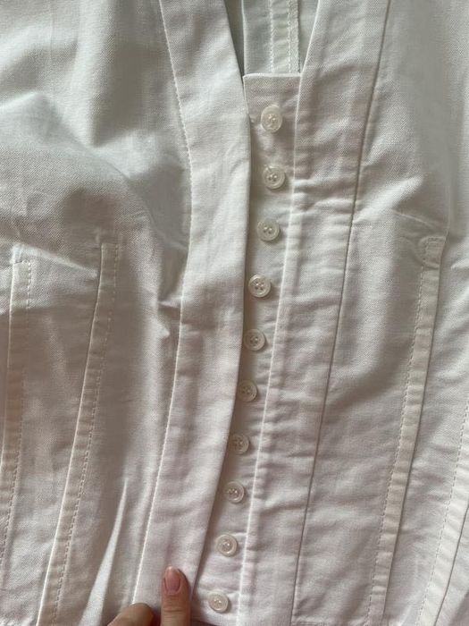 Блуза Зара біла, розмір хс-с