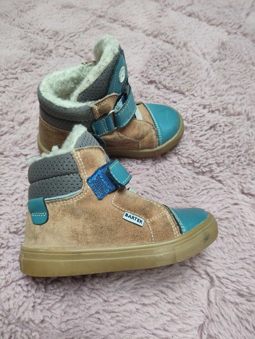 Buty zimowe chłopięce skórzane Bartek rozmiar 24