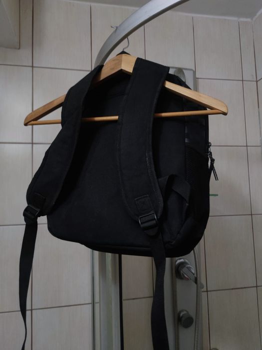 plecak backpack rucksack tornister czarny black szachownica kratka kra