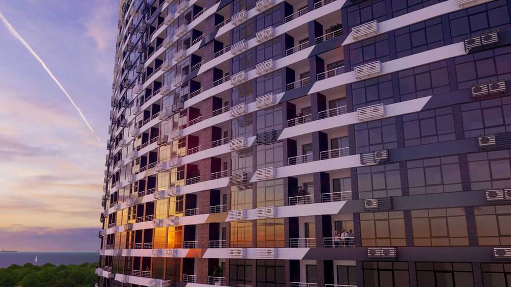 1к жк Атмосфера. 7 секция ПРЯМОЙ ВИД МОРЯ