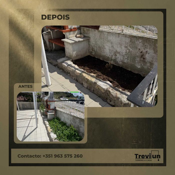 Limpeza de Terrenos e Jardins - Serviço Profissional