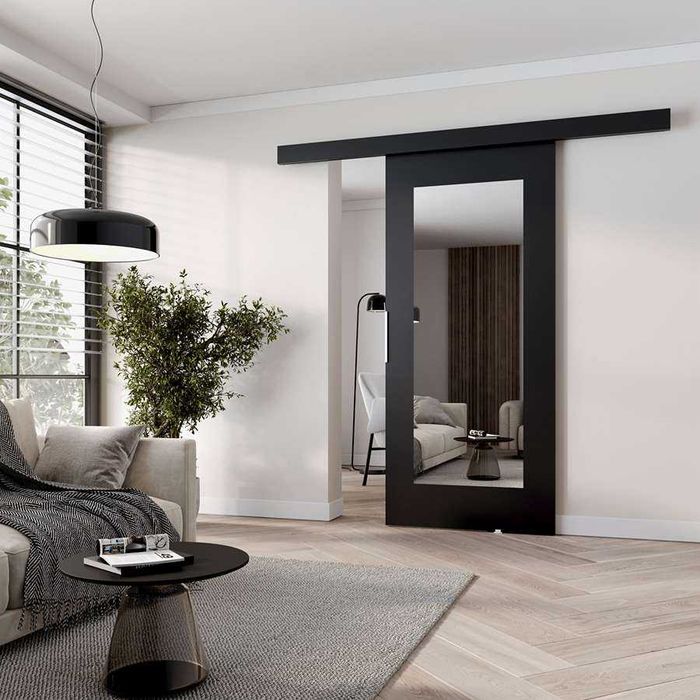 Drzwi przesuwne naścienne MATI MODEL I 80cm 86x 205 SOLIDNE