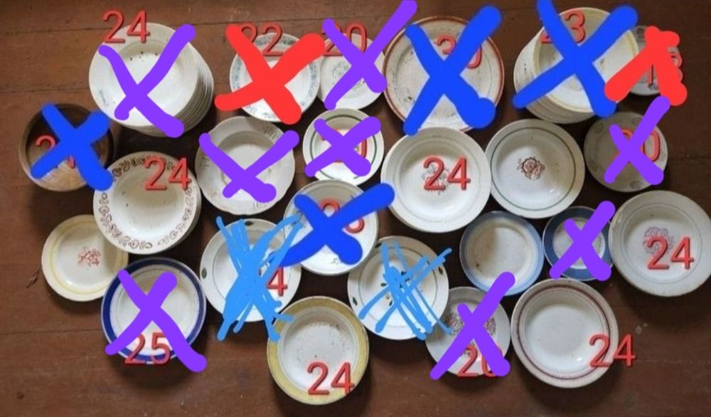 Тарелки СССР, тарілки, тарілка буди 1 сорт, 2 сорт, посуд