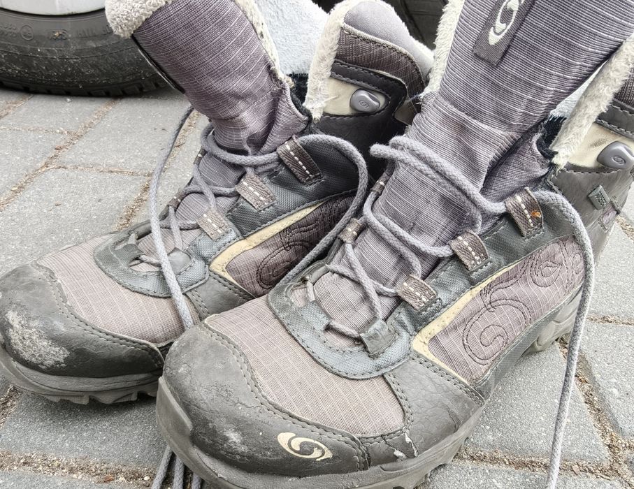 Buty trekkingowe Salomon Goretex 41.5 ocieplane
