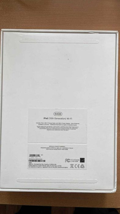 Apple iPad (2022) 10th Gen 10.9-inch WiFi 64GB Blue