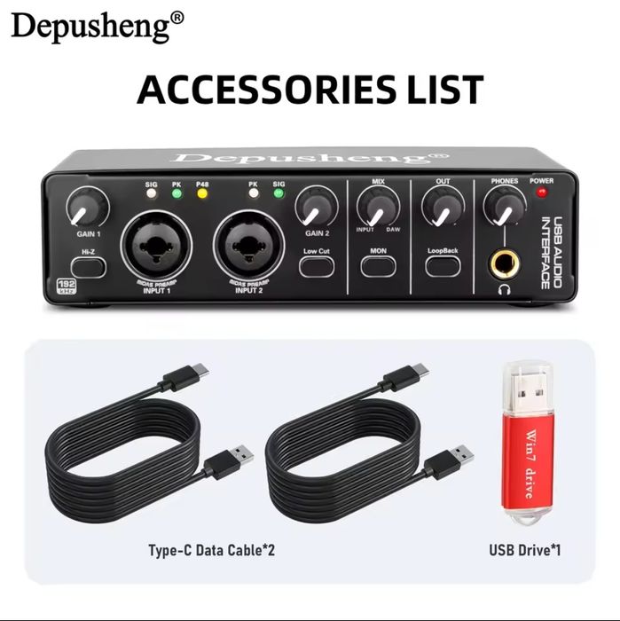 Звукова карта - аудіоінтерфейс