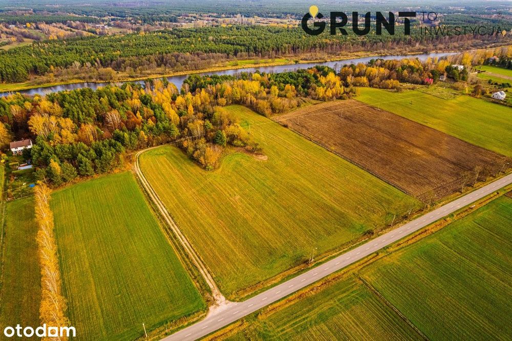 Działka nad rzeką Narew