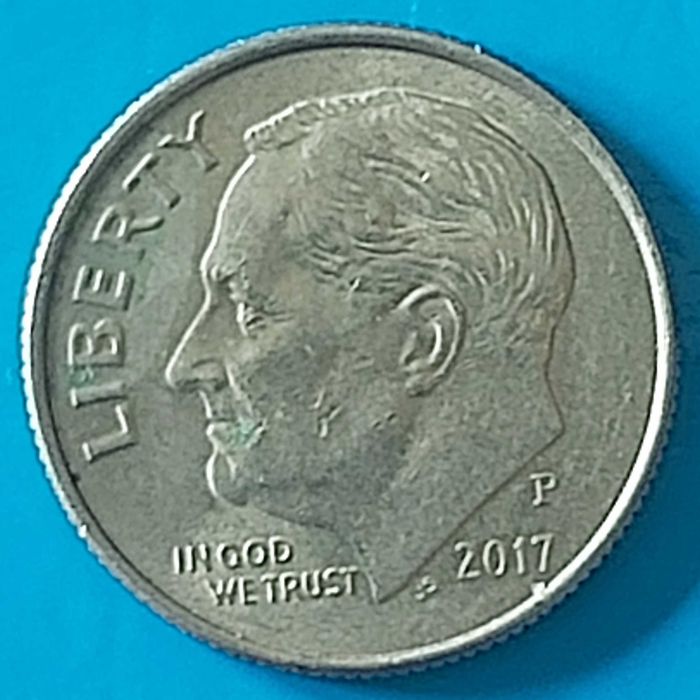One Dime de 2017 *P*  dos USA Franklin Roosevelt