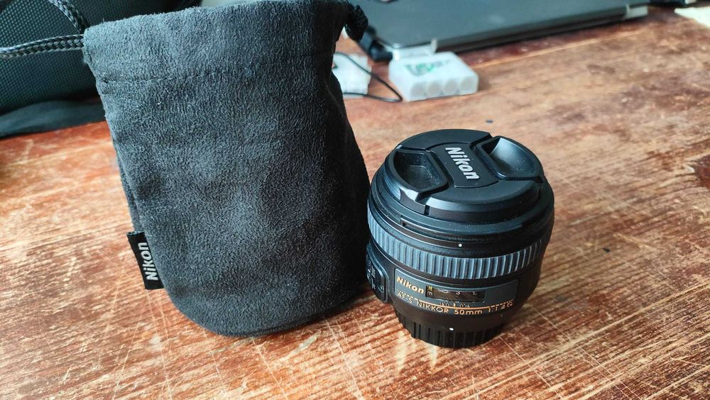 Nikkor 50mm F1.4G AF-S - stan BDB