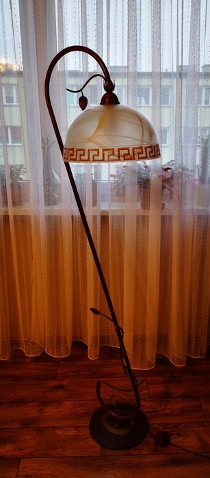 Lampa stojąca podłogowa 160cm + lampka nocna