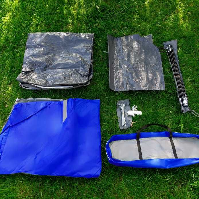 2w1 Mocny XXL Nowy Namiot Turystyczny Kempingowy Wodoodporny 3 osobowy