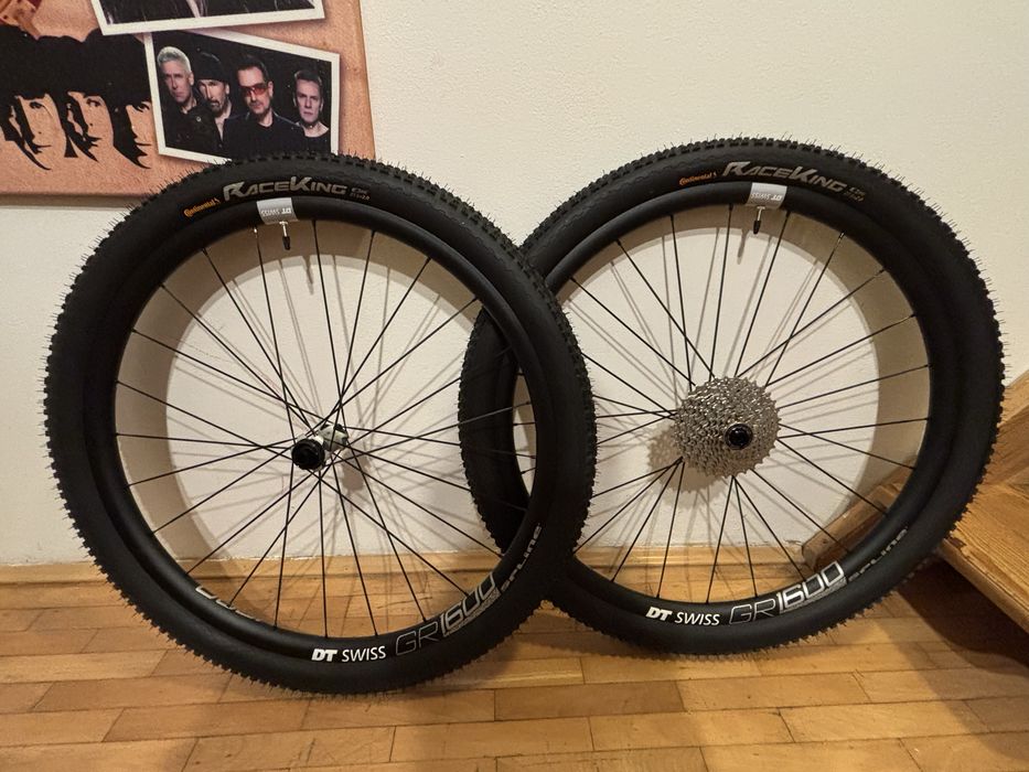 Колеса DT Swiss GR 1600 tubeless ready 650B 27,5 на осях!