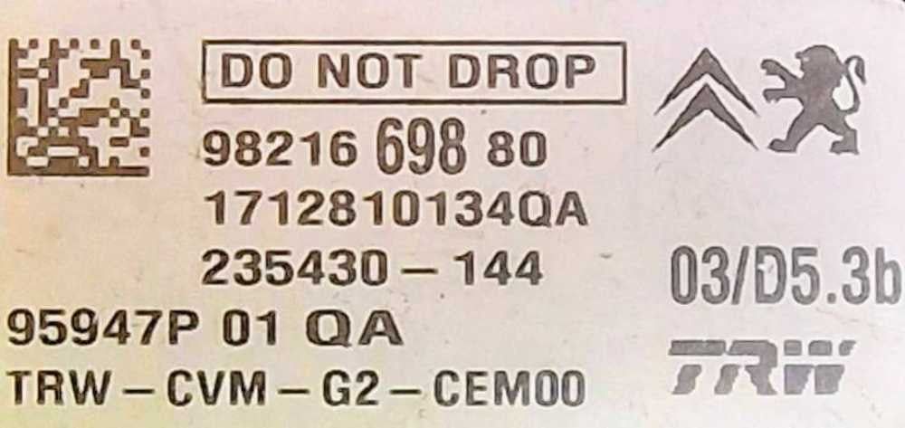 Câmara Traseira 9821669880 - CITROËN C3 II