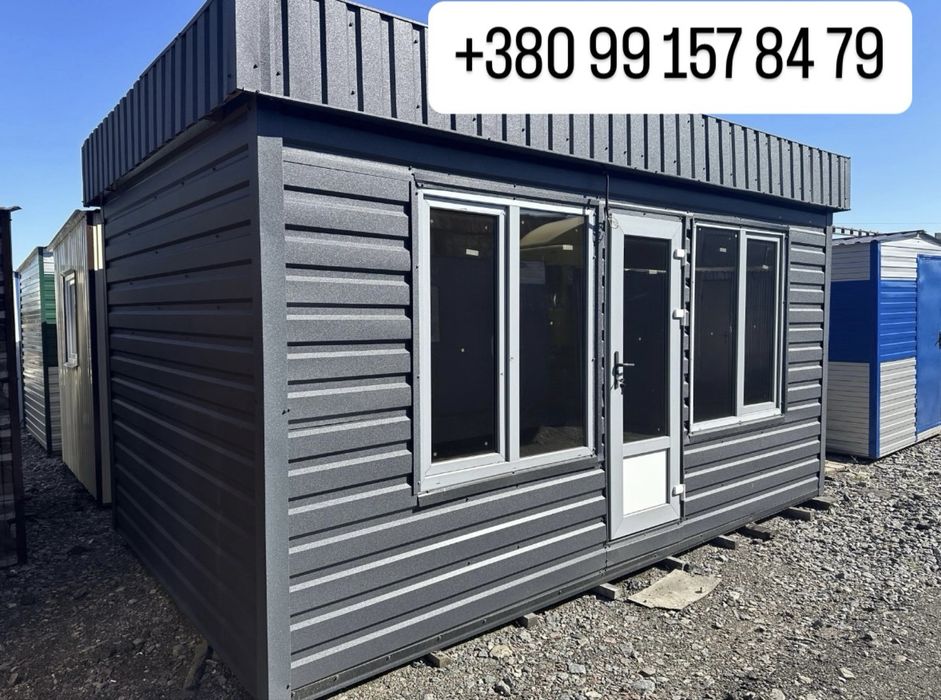 Модульний будинок, битовка, маф, офіс, побутівка, бытовка, вагончик