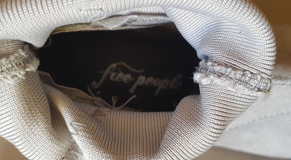 Free People Astral BOOT Botki silver 38 jak Nowe 629zł