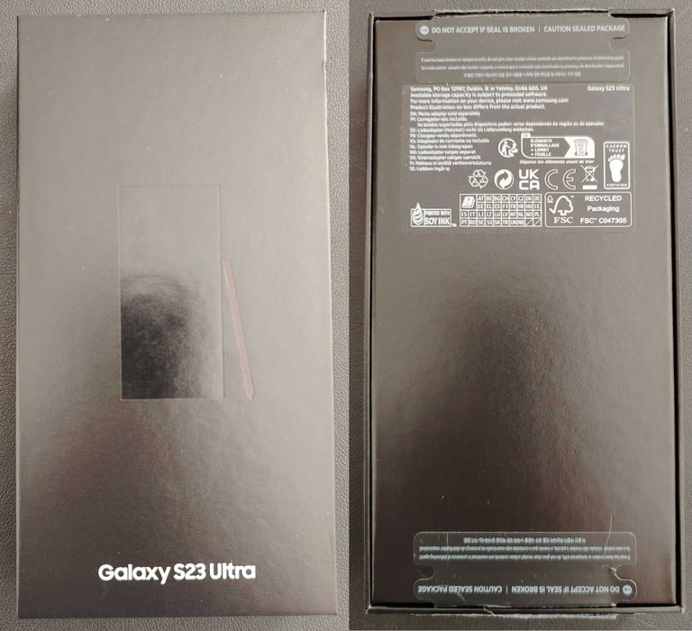 Samsung Galaxy S23 Ultra 512GB/12GB Preto