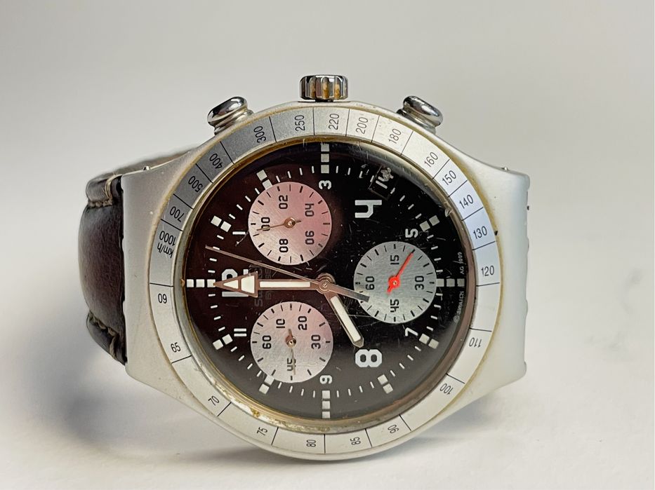 Relógio Swatch Irony Chrono - EVERMORE - YCS4013 - Colecionadores