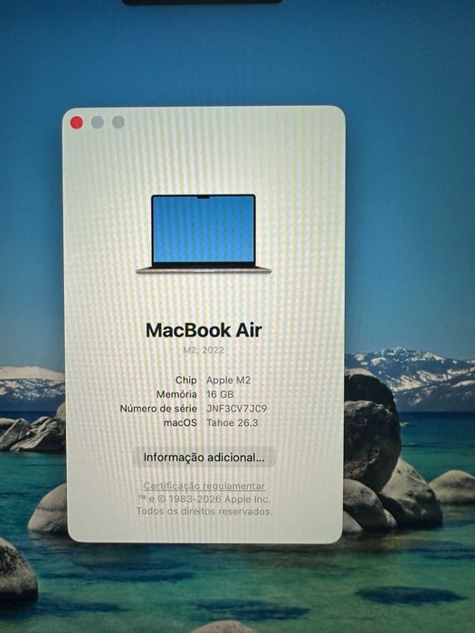 MacBook air M2 2022 rigorosamente novo