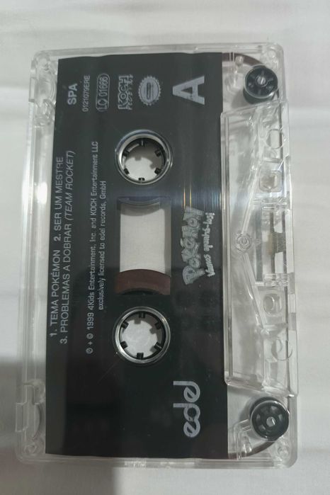 K7 - Pokemon - fita audio