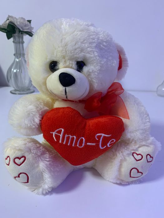 Urso peluche com dizer Amo-te