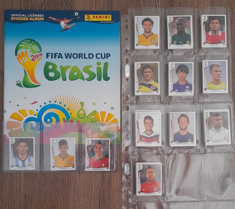 Coleção de cromos por colar do Mundial 2014