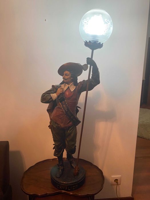 Candeeiro Cavaleiro antigo