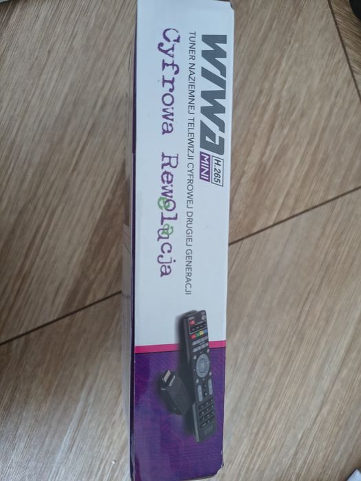 Tuner Dekoder DVB-T2 Wiwa H.265 Telewizja Naziemna HEVC MINI PVR EPG