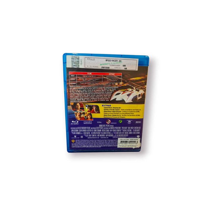 Speed Racer – Blu-ray Original | Filme de Ação & Velocidade