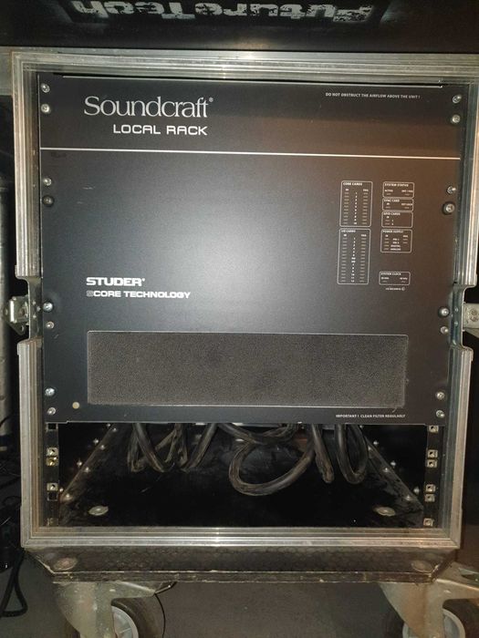 Cyfrowa konsoleta mikserska Soundcraft Vi-600 / Vi-6. Mikser dźwięku
