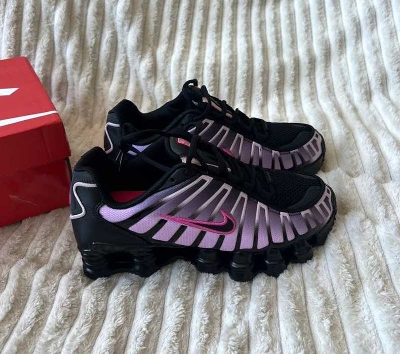 Nike Shox TL Black Playful Pink r.39