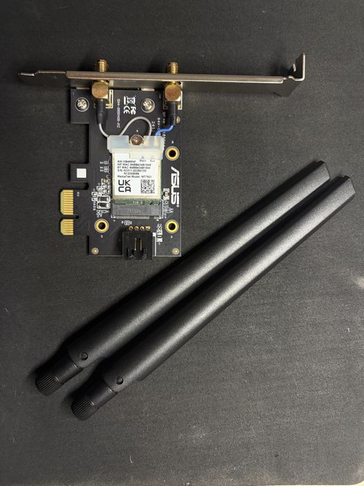 ASUS PCE-AX1800  Bluetooth Wi-Fi 6 PCI-E адаптер