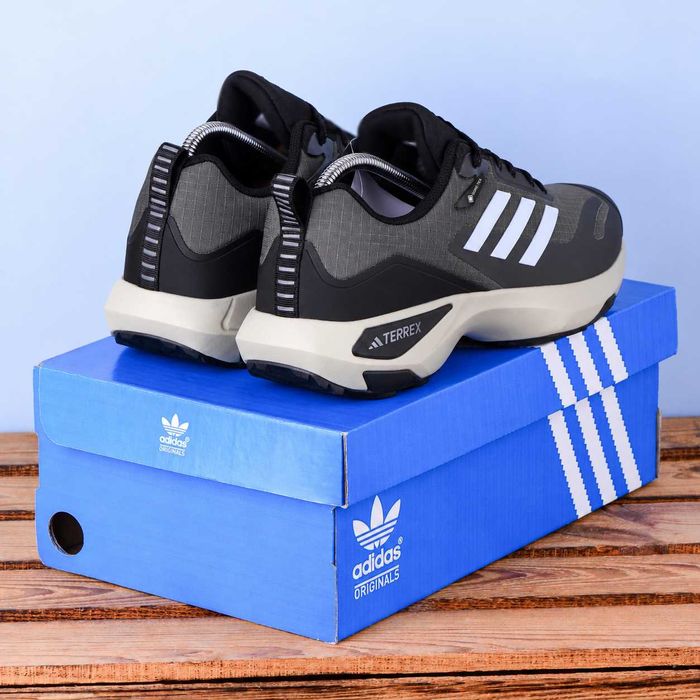 (2461) Термо осінь-зима Adidas Terrex Anylander Кросівки сірі (41-45) адідас