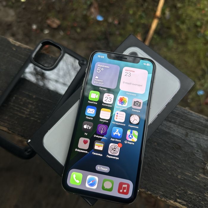 iPhone 11 pro 256gb silver 100%