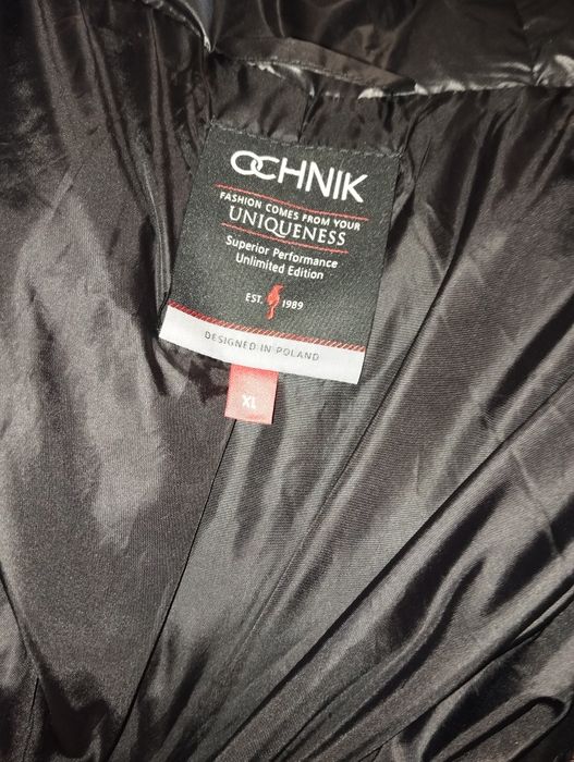 Płaszcz puchowy Ochnik xl czarny