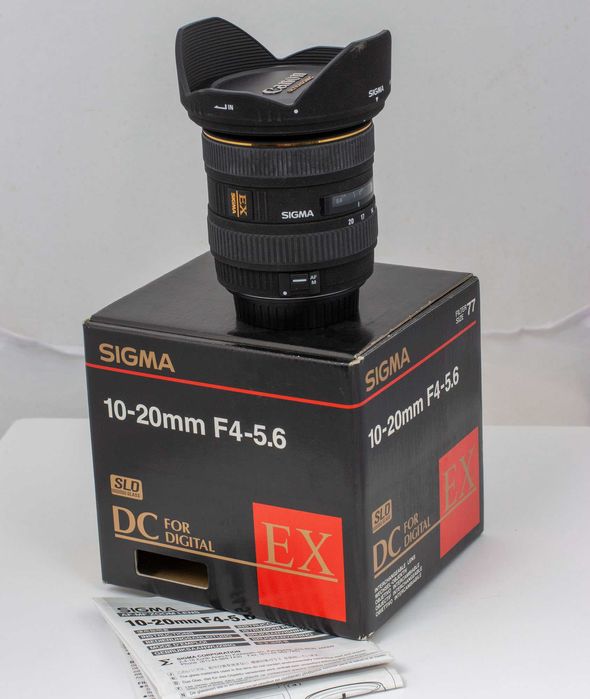 Objetiva Grande Angular 10-20mm para Canon