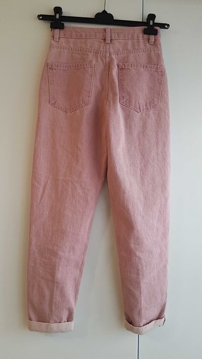 Nowość 2025:) dżinsowe BOYFRIEND BERSHKA roz 32