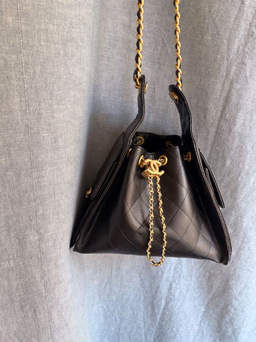 Chanel torebka skóra naturalna 25