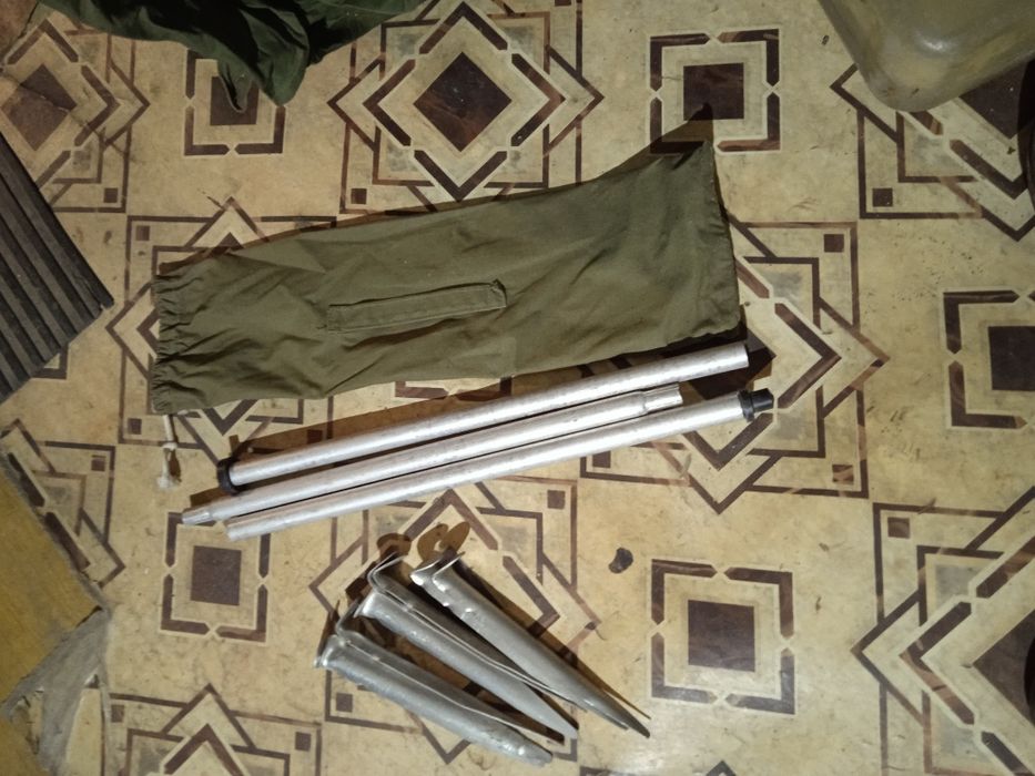 Продам 2-х местную брезентовую палатку