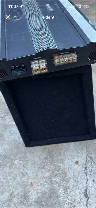 Subwoofer e Amplificador Pioneer!