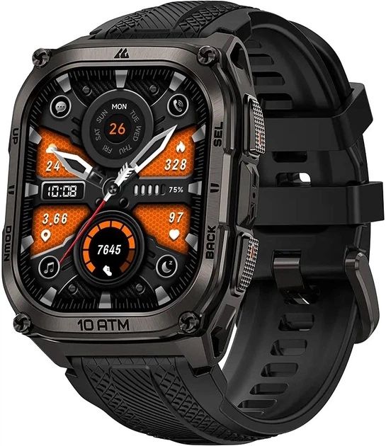 Новий Смарт-годинник KOSPET TANK M4 Black