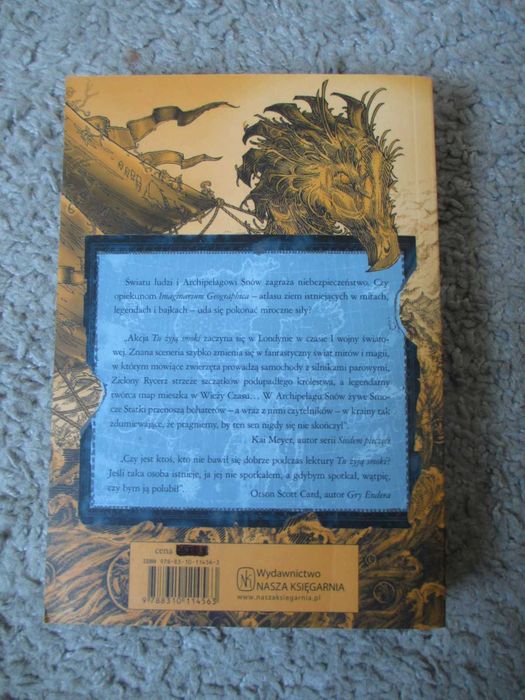 Tu żyją smoki - James A. Owen