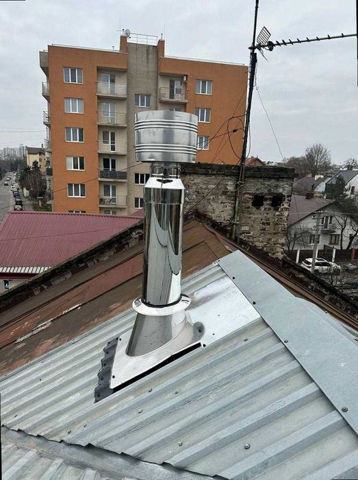 Димарі + Димоходи з нержавійки • Труби для камінів